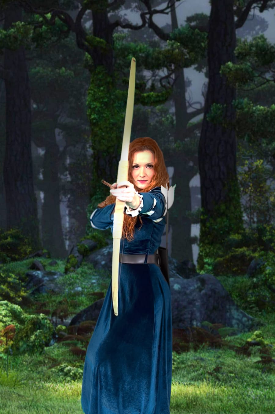 Merida, personnage Mascotte Dreams